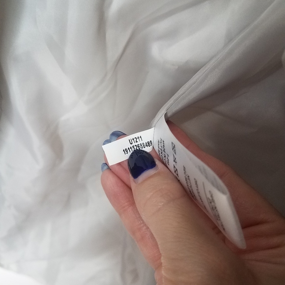 NWT Nine West hooded puffer coat gray Small - Picture 16 of 16